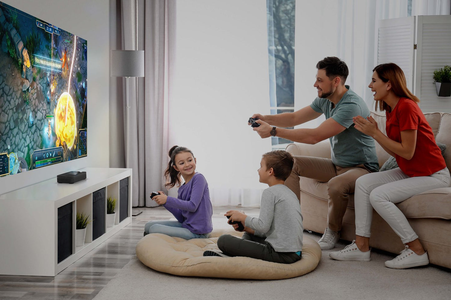 Optoma Photon Go Smart Projecteur portable à focale ultra courte