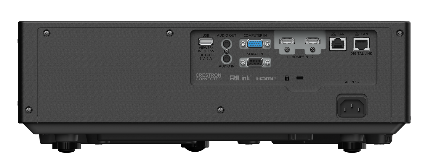 Projecteur laser LCD noir Panasonic PT-VMZ82BEJ, 8 000 ANSI, WUXGA (copie)