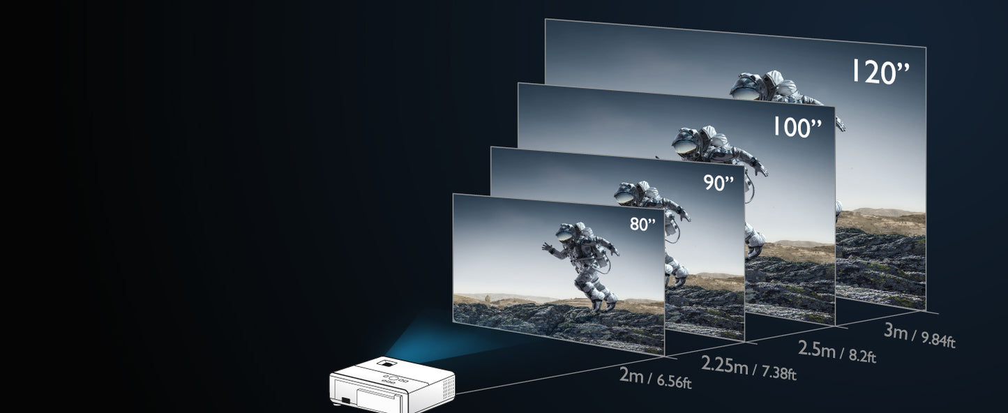 BenQ W1800 | 4K HDR home theater projector with 100% Rec. 709