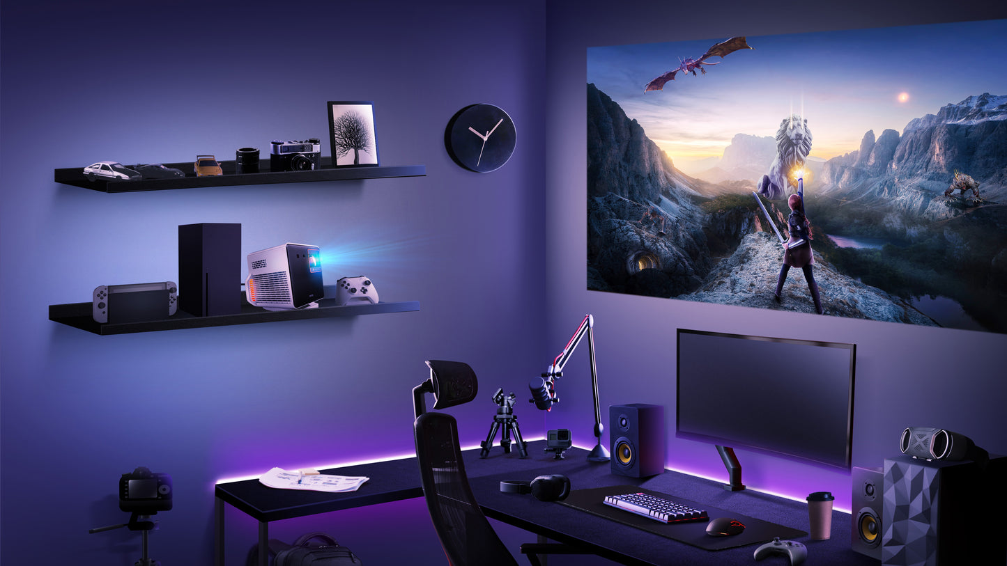 BenQ X300G | 4K HDR Kurzdistanz Gaming Beamer DEMO