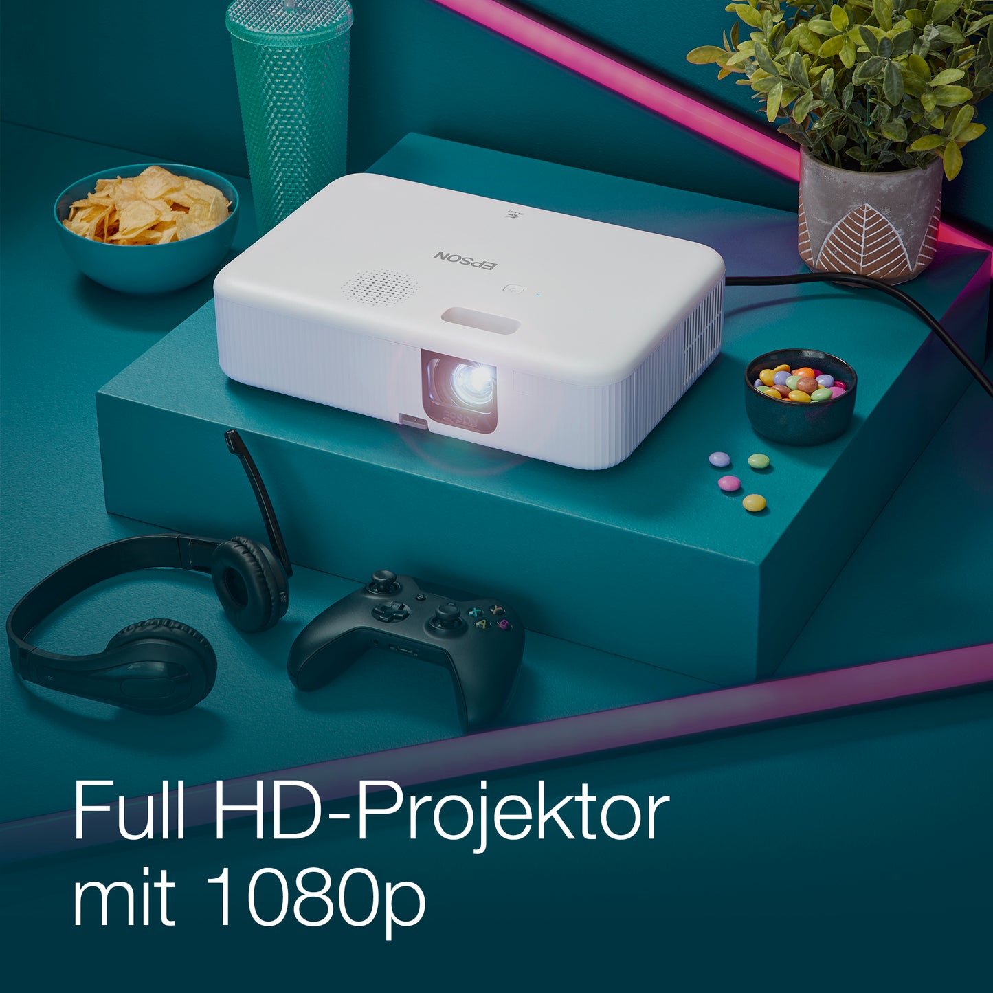 Epson CO-FH02 Full HD-Projektor mit 1080p