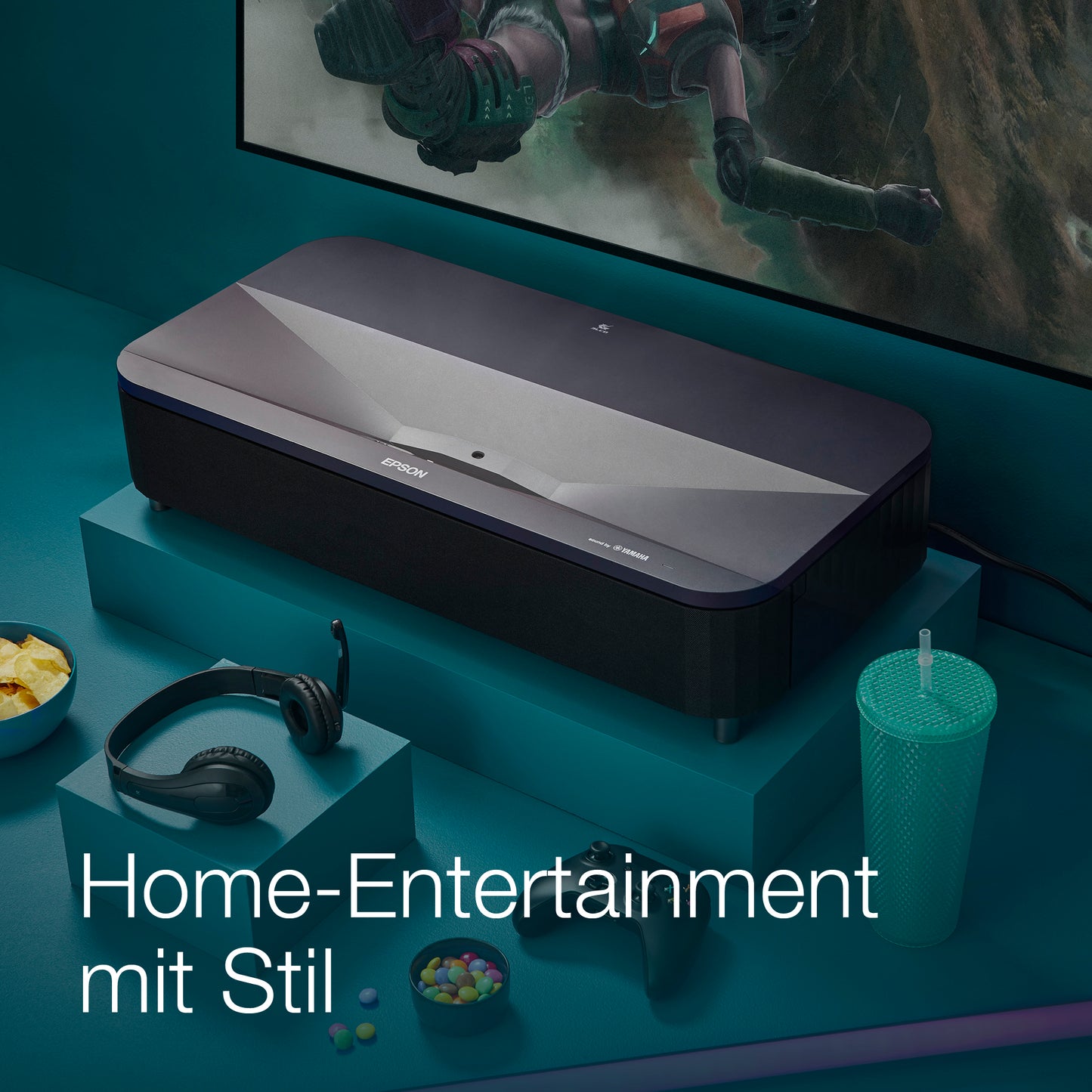 Epson EH-LS800B Schwarz 4K PRO-UHD -Laserprojektor Heimkino Beamer test