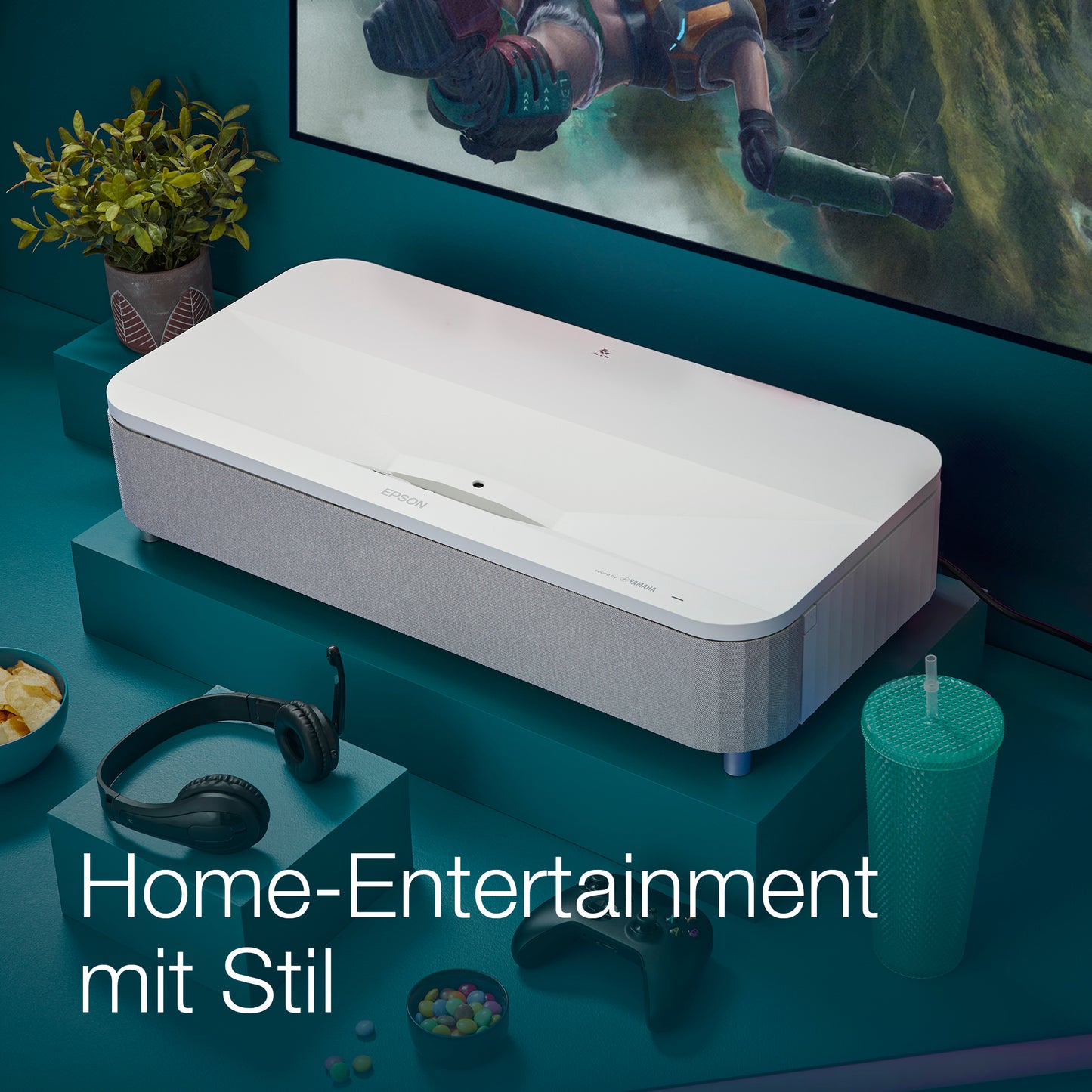 Epson EH-LS800W Weiß 4K PRO-UHD -Laserprojektor