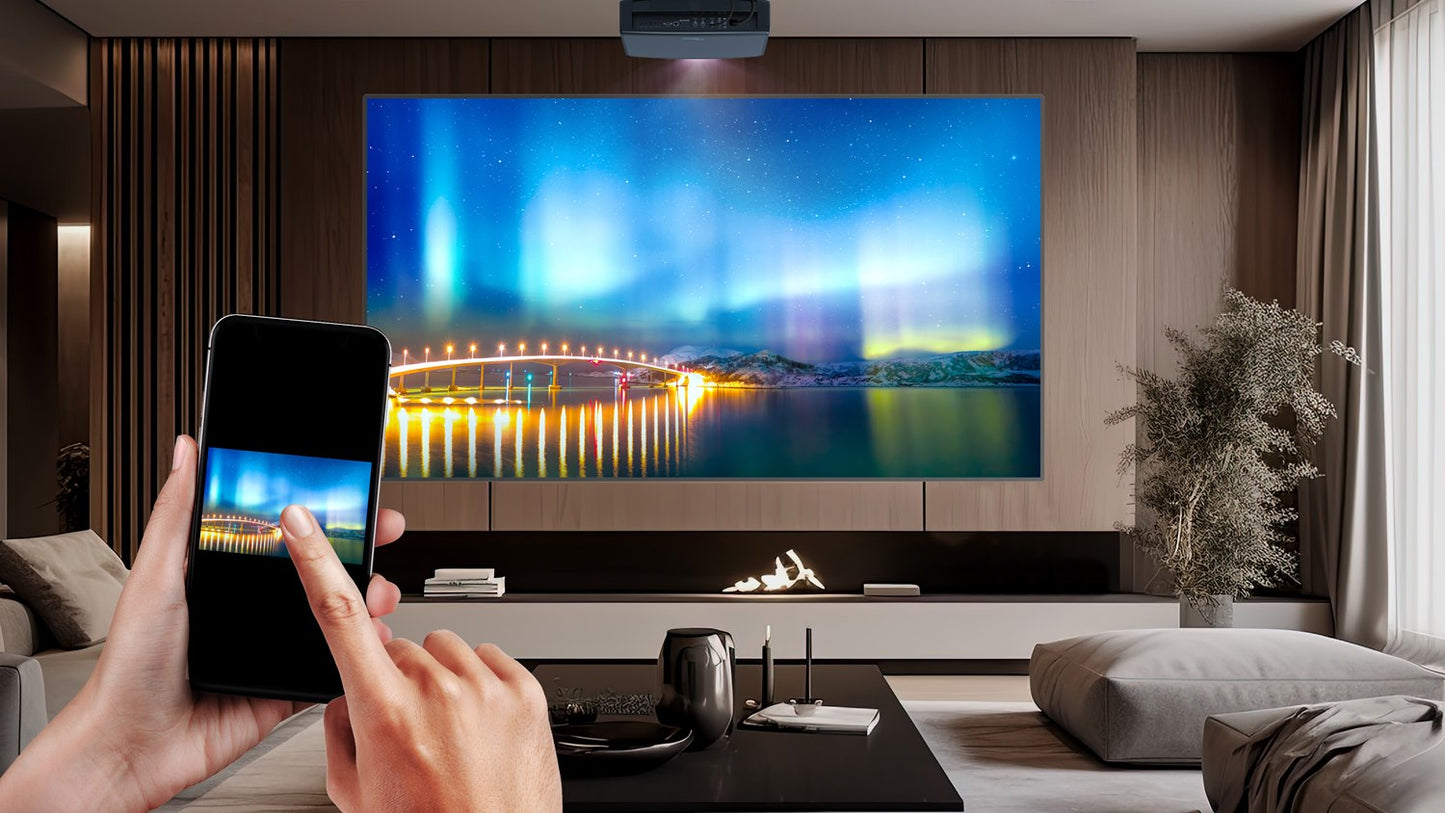 Optoma UHZ68LV Bright 4K UHD Dual Laser Home Theater Projector