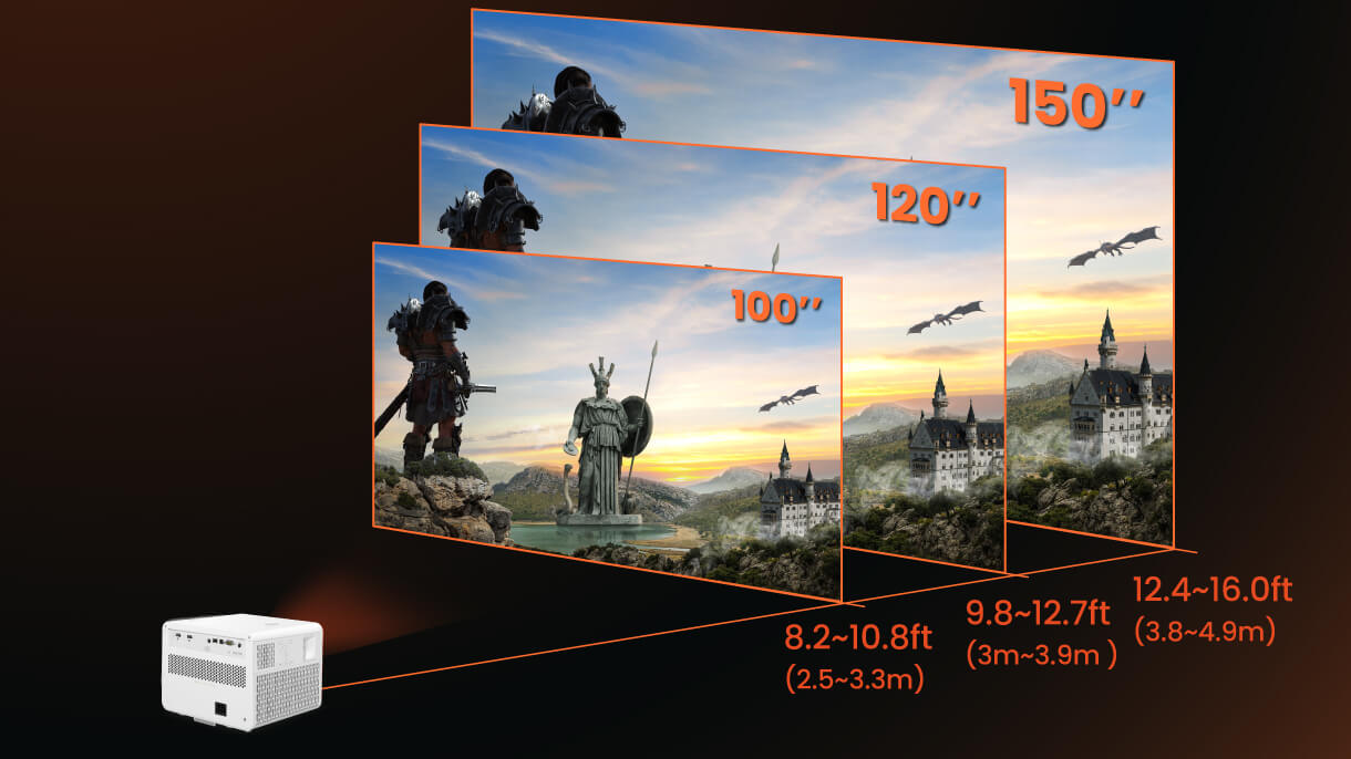 BenQ X3100i | 4K HDR 4LED gaming projector with 240Hz DEMO