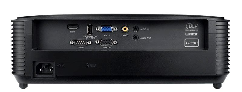 Optoma W400LVe Projektor WXGA Einfach Verbinden - HDMI, VGA, USB Power