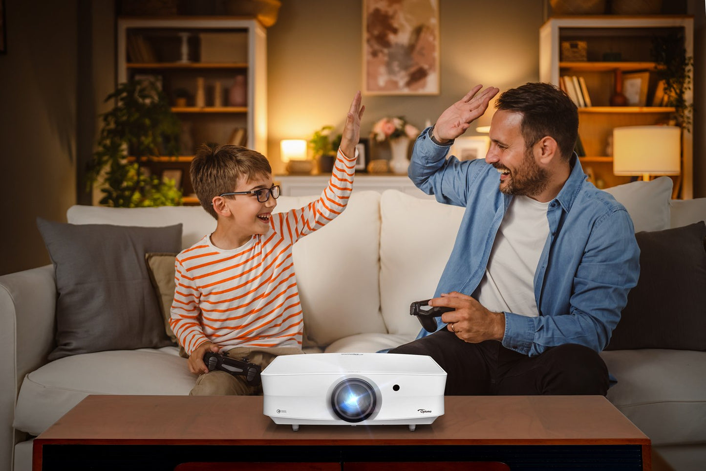 Optoma UHZ68LV Bright 4K UHD Dual Laser Home Theater Projector 