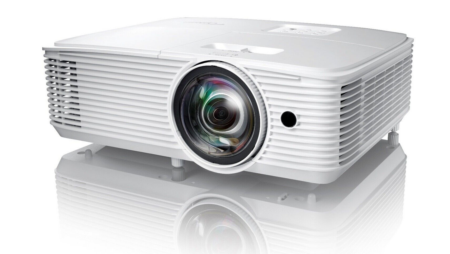 Optoma EH412STx, Projektor Beamer Full HD (1920x1080), 50000:1, 4000 ANSI-Lumen