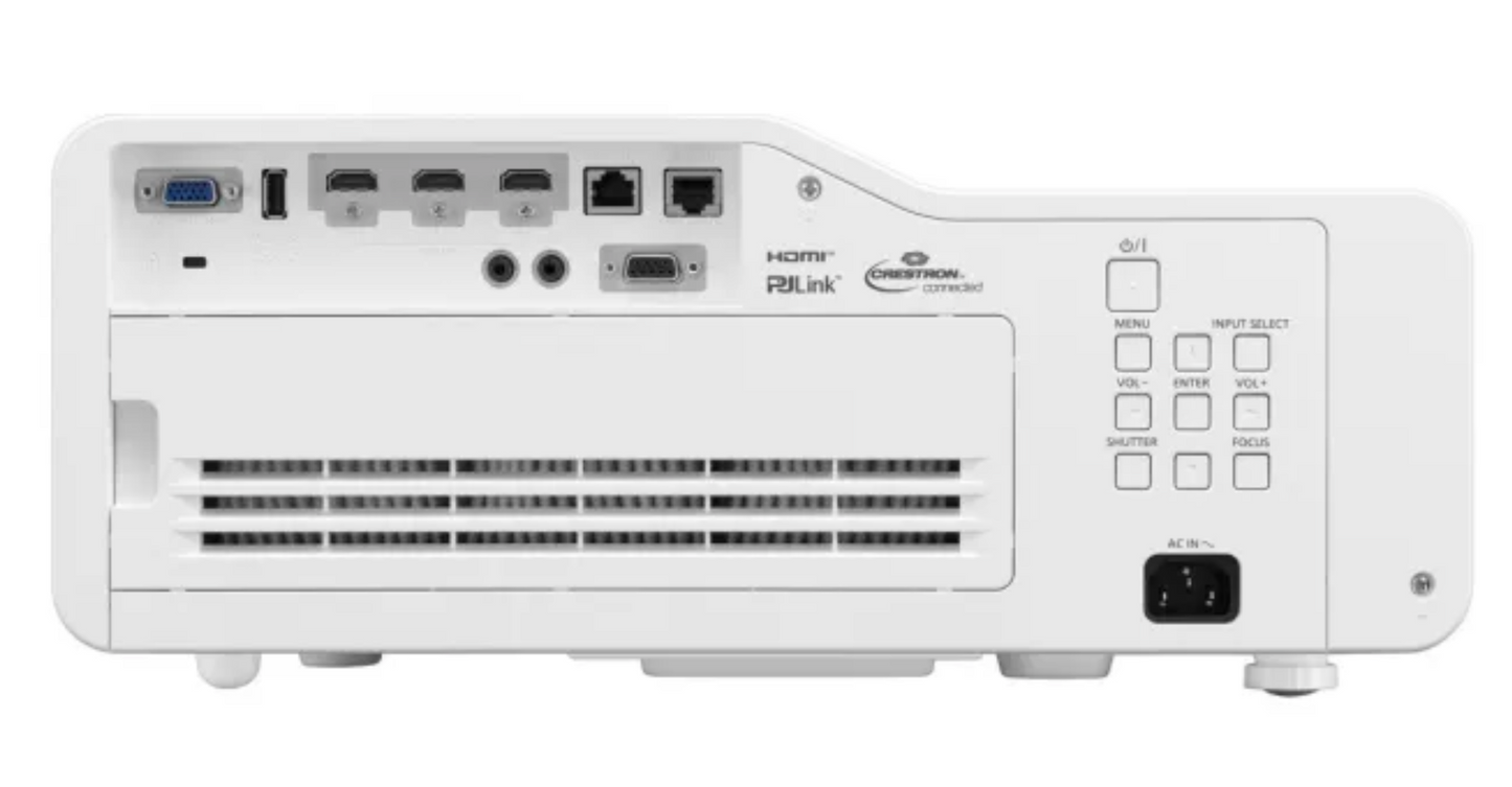 Panasonic PT-CMZ50E (Weiß) Laser LCD-Projektor Ultrakurzdistanz Beamer