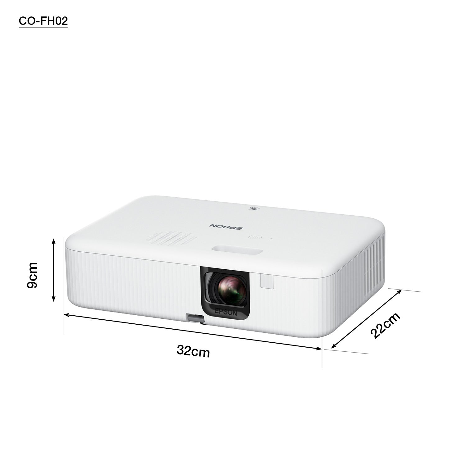 Epson CO-FH02 Full HD-Projektor mit 1080p, 3.000 Lumen