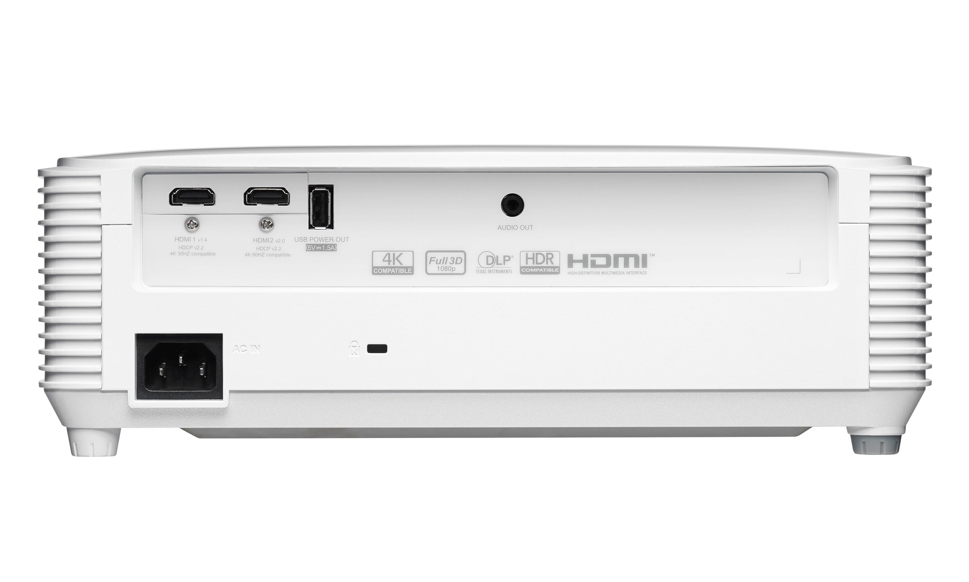 Optoma EH401 Beamer 2x HDMI, USB-Stromversorgung und integrierter Lautsprecher